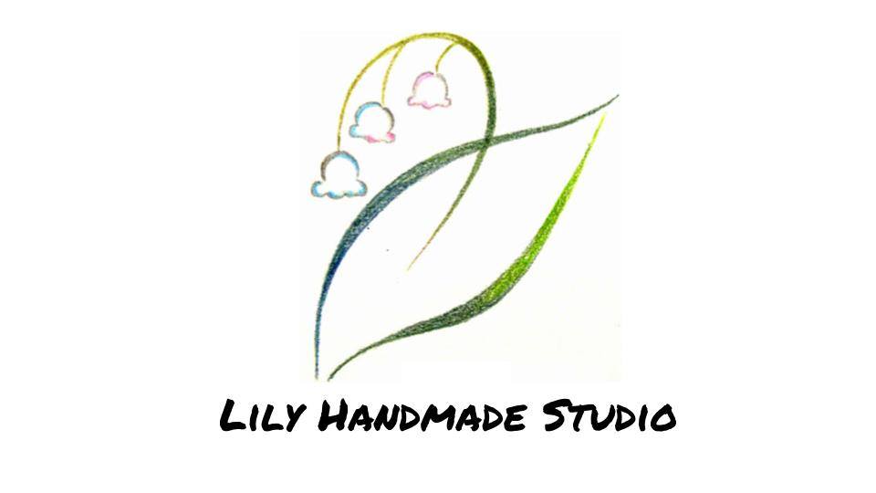 Lily Handmade Studio Logo with Lily of the Valley flowers
